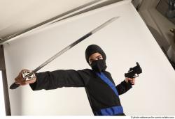 VLASTIMIL NINJA WITH KATANA ADN GUN